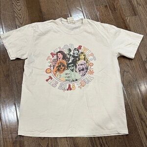 Cream Taylor Swift T-Shirt